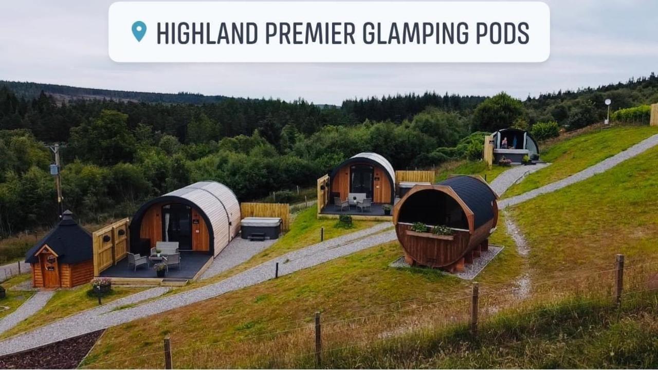 Highland Premier Glamping Pods Villa Боли Екстериор снимка